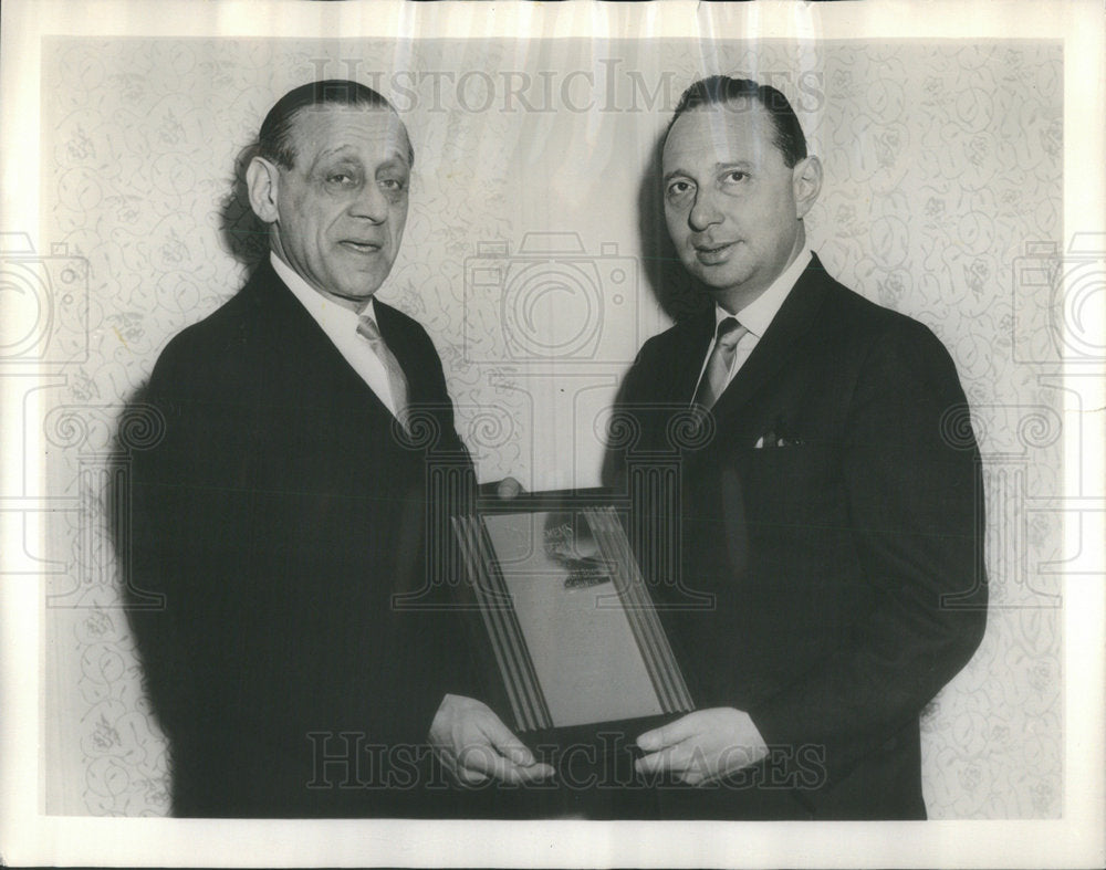 1962 Robert Briscoe Mayor Dublin Distinguished Fashion Personality - Historic Images