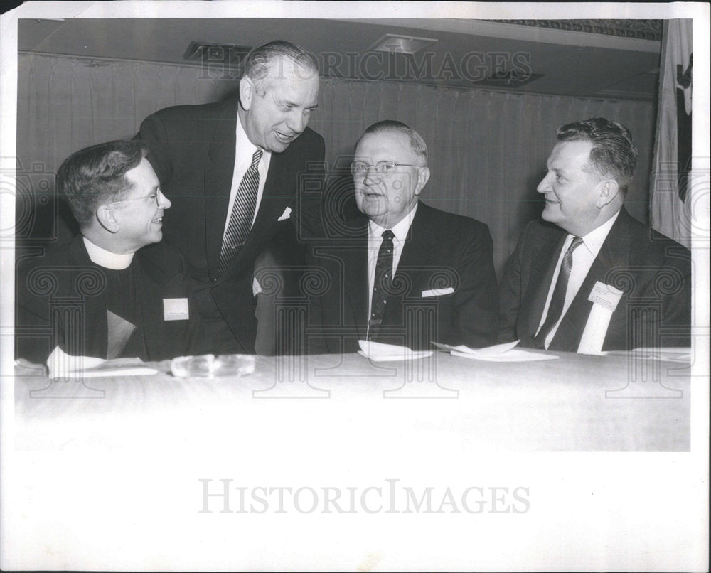 1956 Raymond Grant Benjamin Willis Secondary School Principals Meet - Historic Images