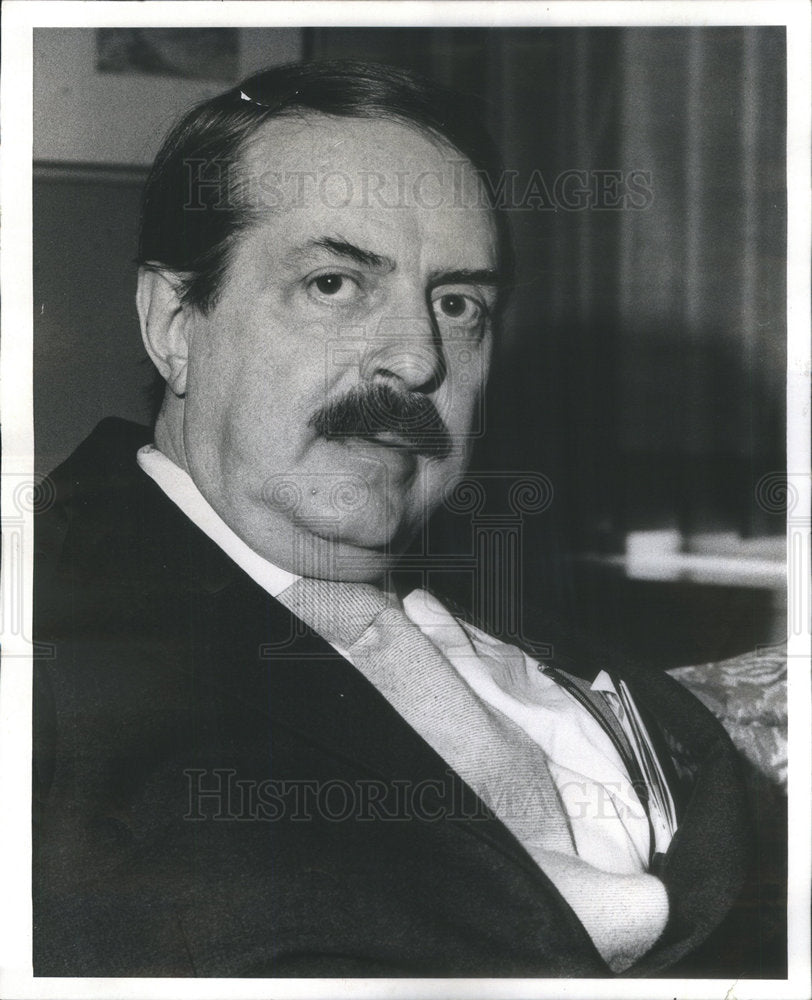 1974 Press Photo David Merrick/American Theatrical Producer/Tony Award - Historic Images