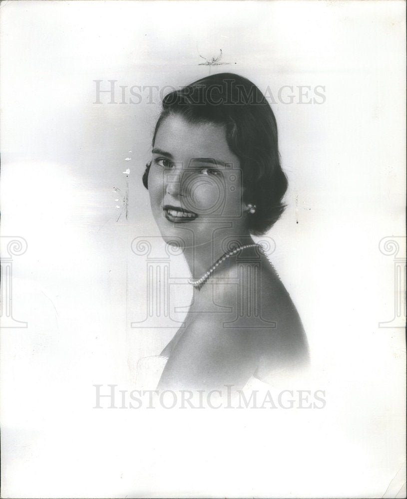 1956 Press Photo Deborah Williams Mr Albert D Williams Mrs David O Macenzie - Historic Images