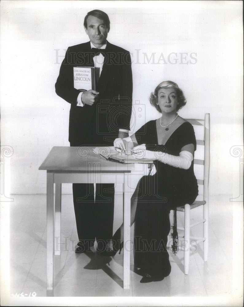 1959 Press Photo Gary Merrill/Bette Davis/Actor - Historic Images