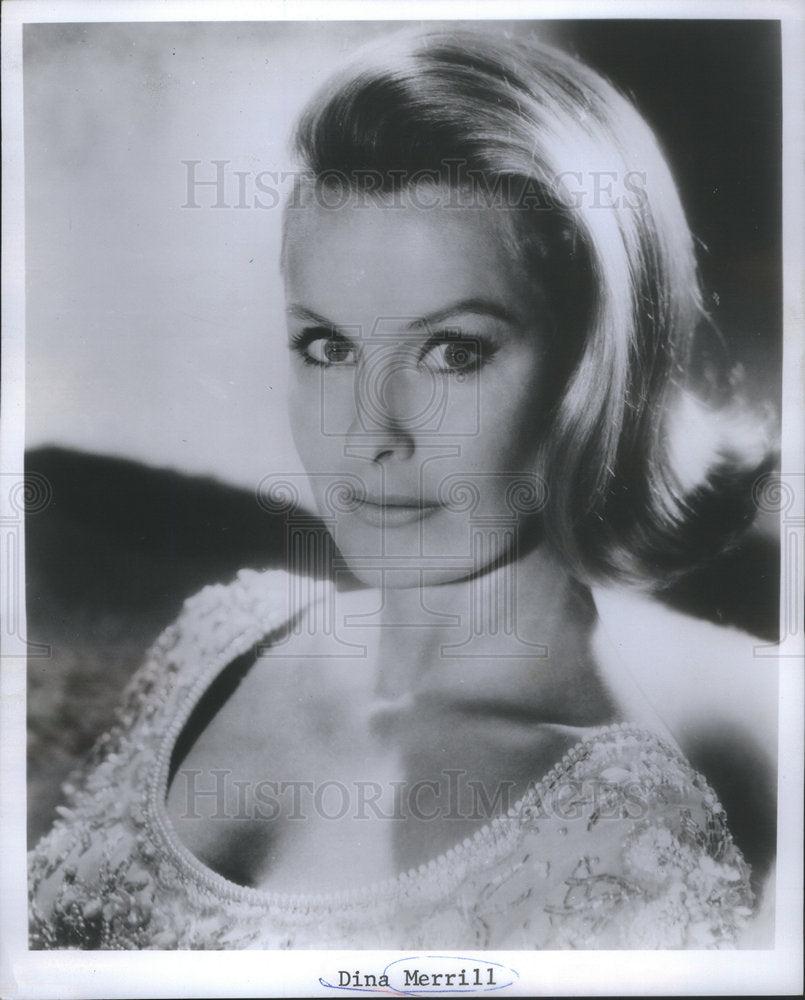 1969 Press Photo Dina Merrill is an American actress and socialite. - Historic Images