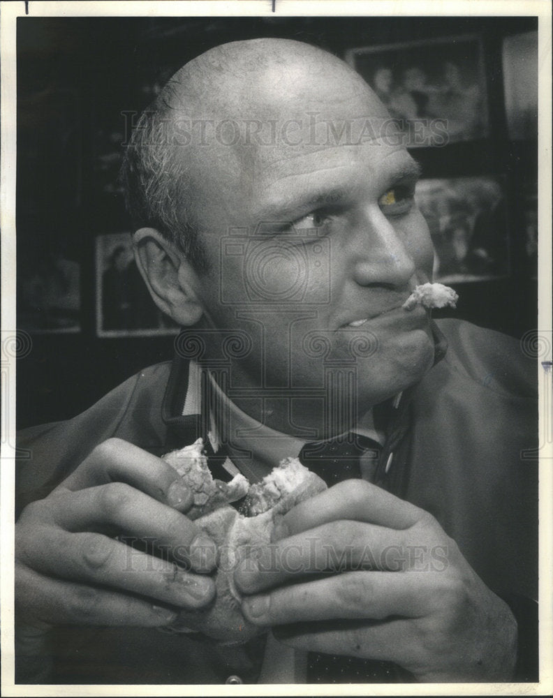 1987 Press Photo Republican Mayor Candidate Donald Haider - Historic Images