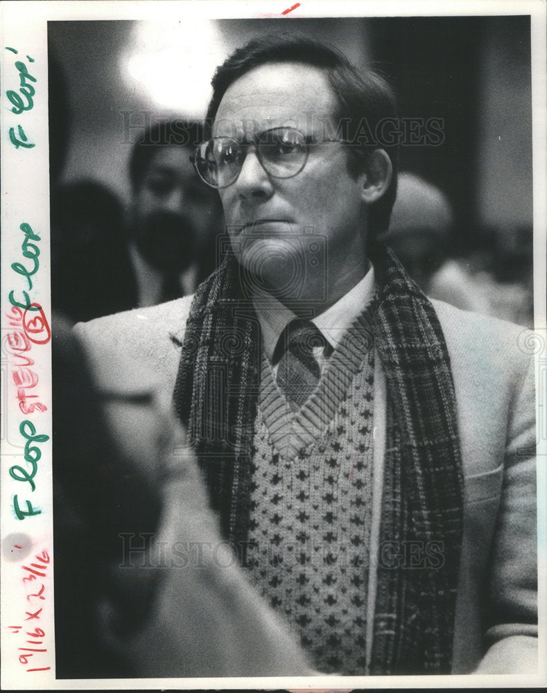 1985 Press Photo Actor Charles haid - Historic Images