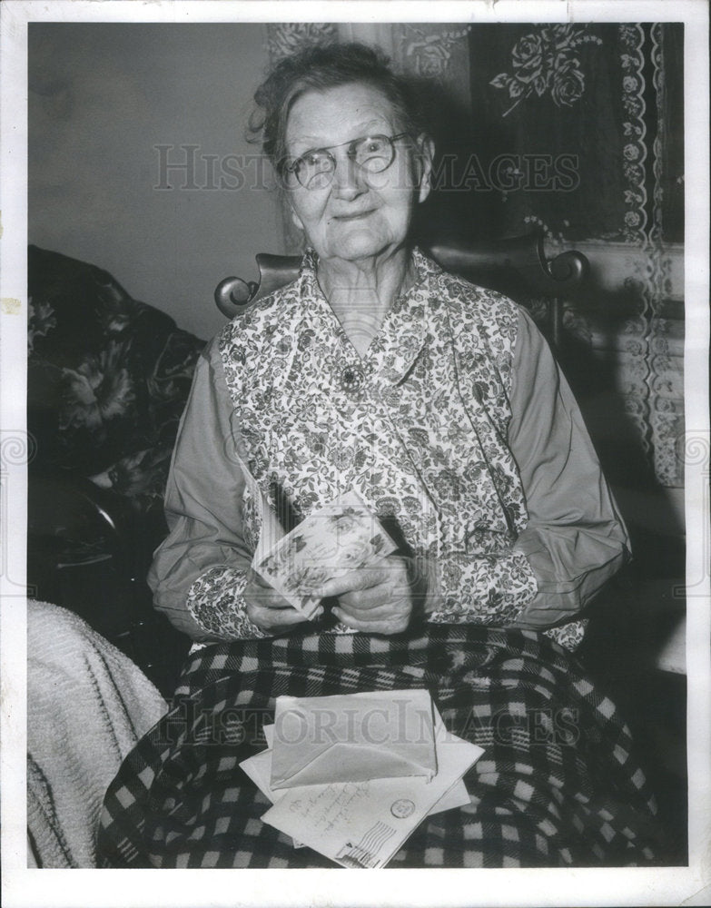 1961 Press Photo Sara Lilian Phelps Centenarian - Historic Images