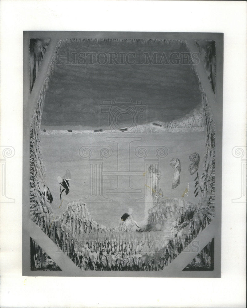 1972 An American artist Irving Petlin - Historic Images