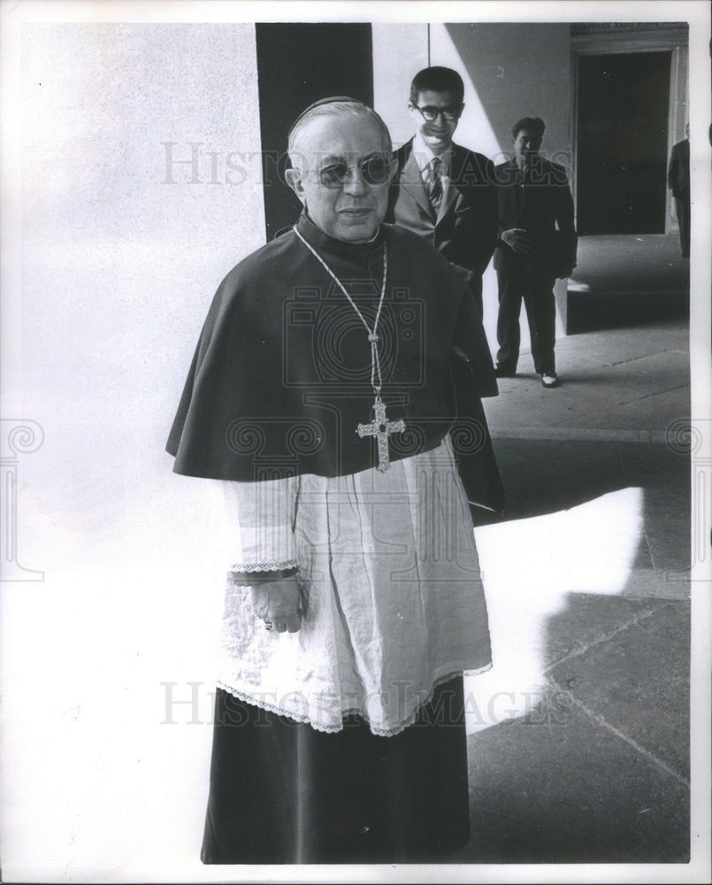 Press Photo Paolo Cardinal Marella, in charge of St. Peters Basilica - Historic Images