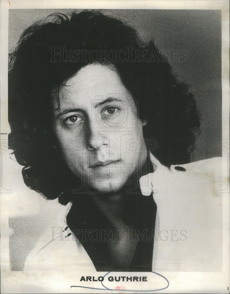 1973 Arlo guthrie Musician - Historic Images