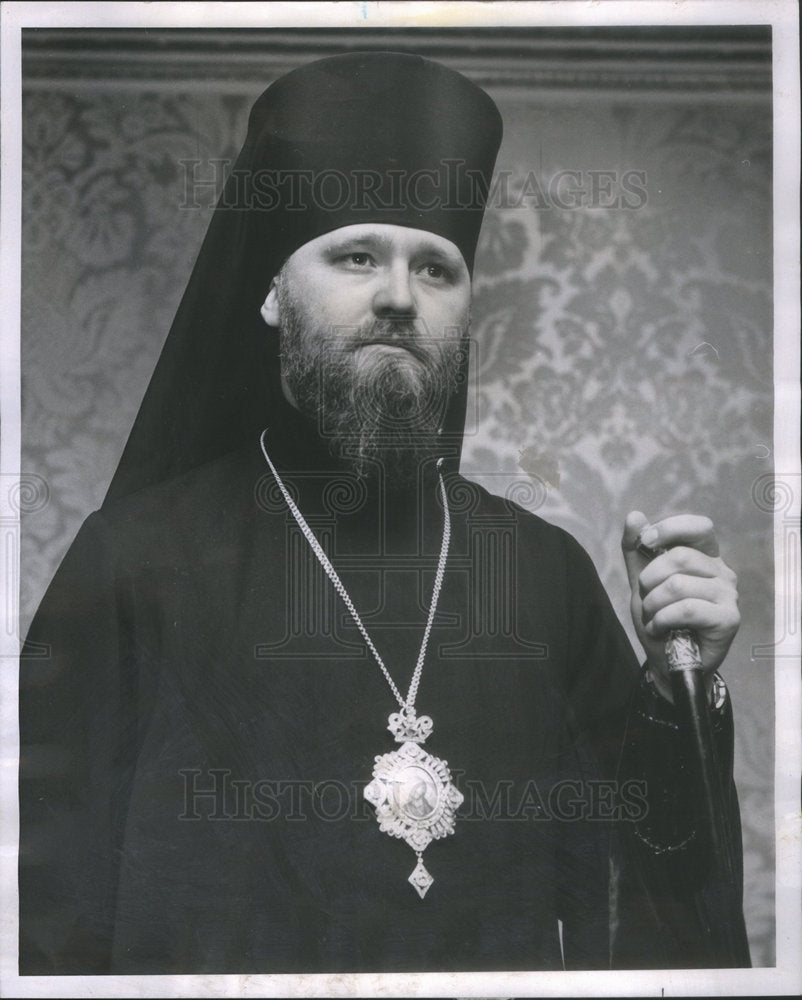 1963 Bishop Denisenko Philaret Soviet Churchmen - Historic Images