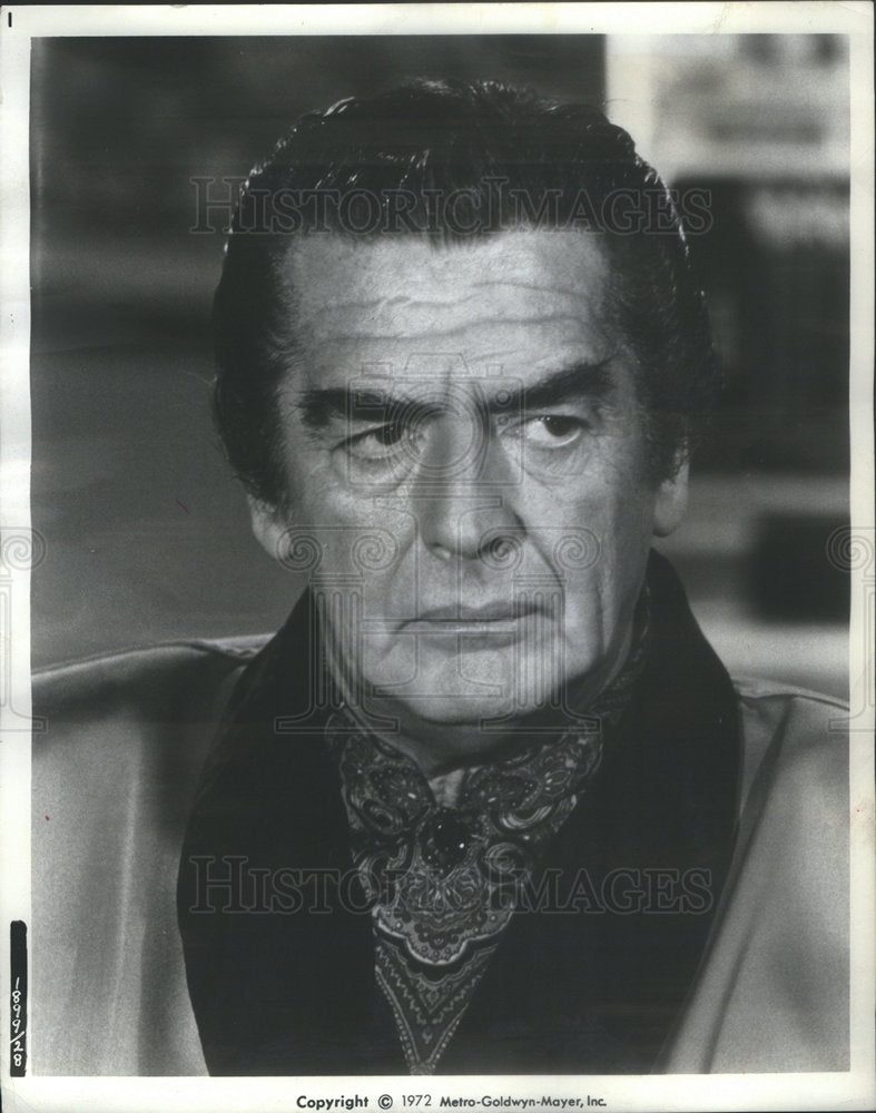 1973 Press Photo Victor Mature American stage film and television actor - Historic Images