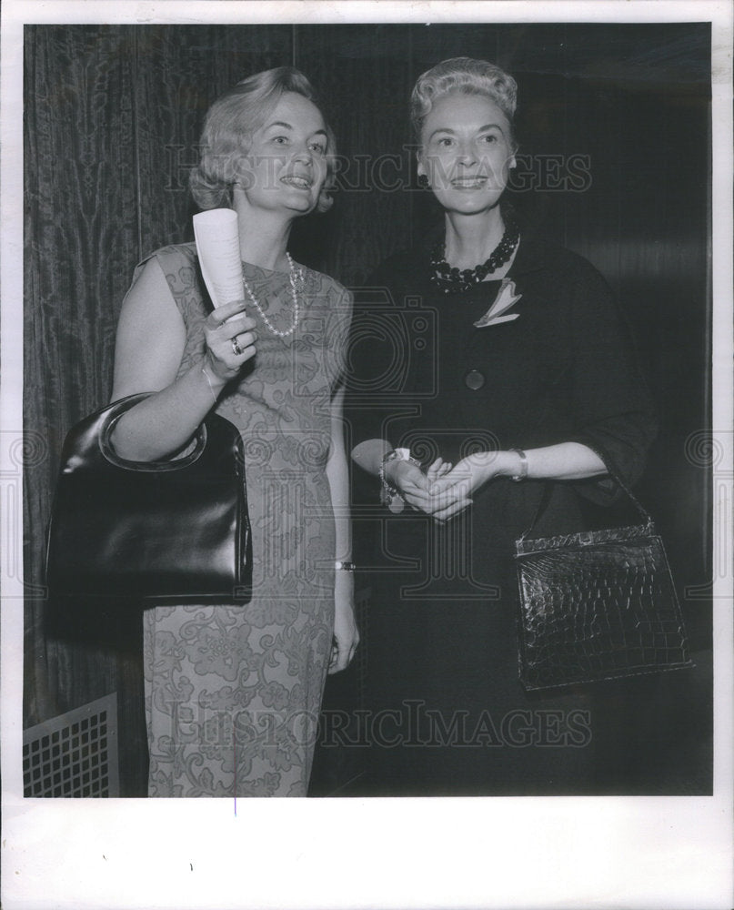 M1962 Press Photo  Richard M Holsten Jr  Mrs Stuart B Hall Royalty - Historic Images