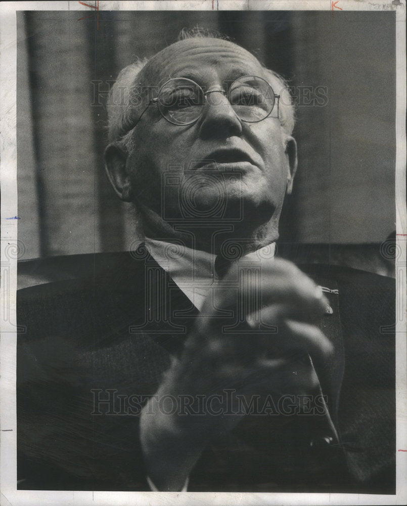 1968 Press Photo SIDNEY HOLZMAN CHAIRMAN BOARD OF ELECTION COMMISSIONERS - Historic Images