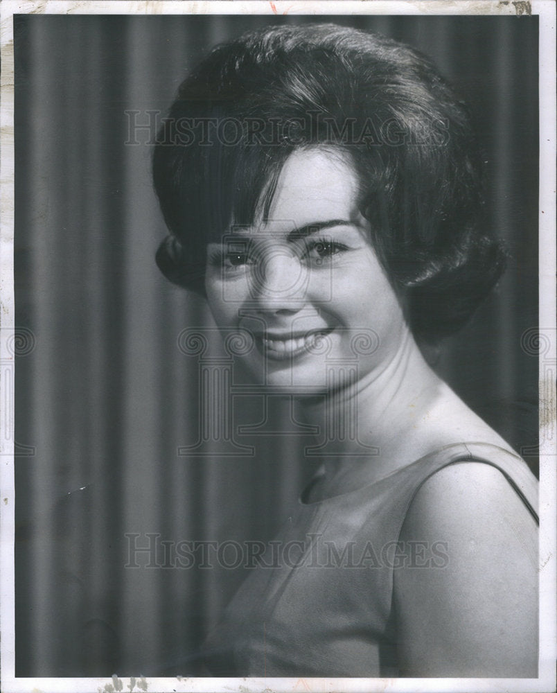 1963 Press Photo BARBARA HOMER UNIVERSITY ILLINOIS HOME COMING QUEEN - Historic Images