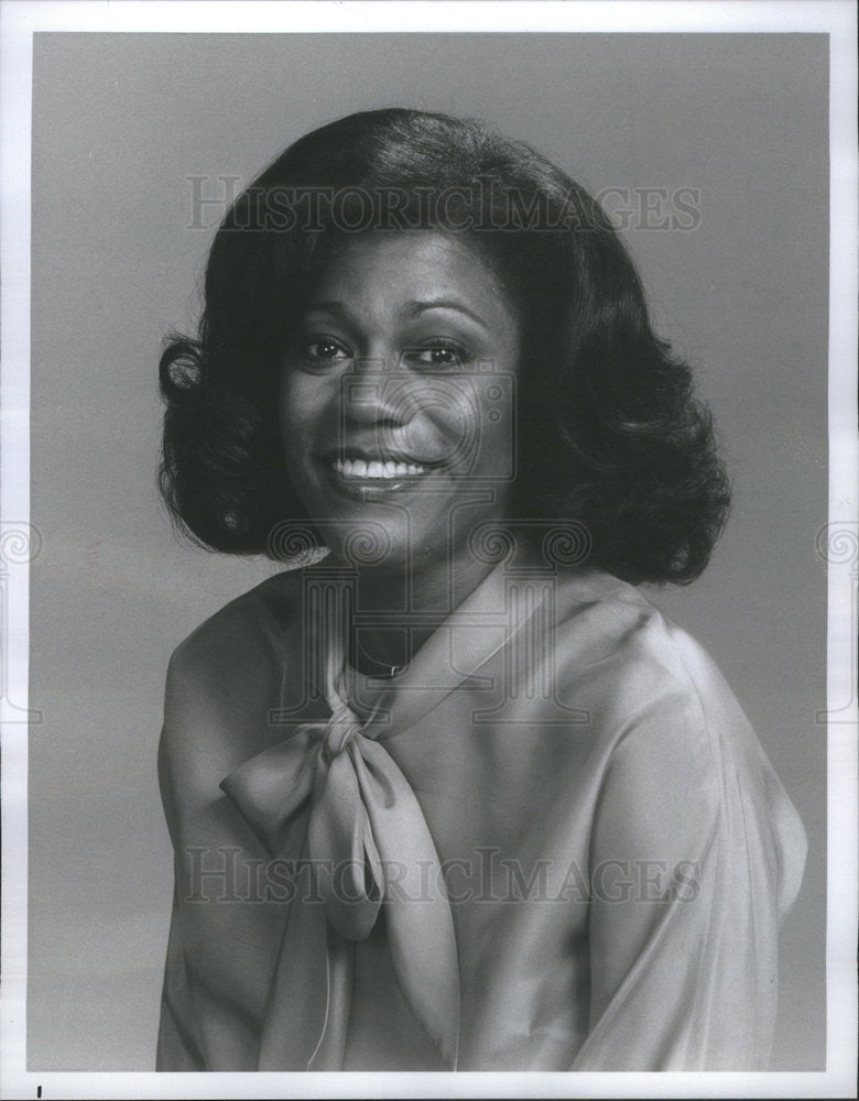 1977 Press Photo Bebe Drake Hooks plays Jeannie "Sanford Arms" - Historic Images
