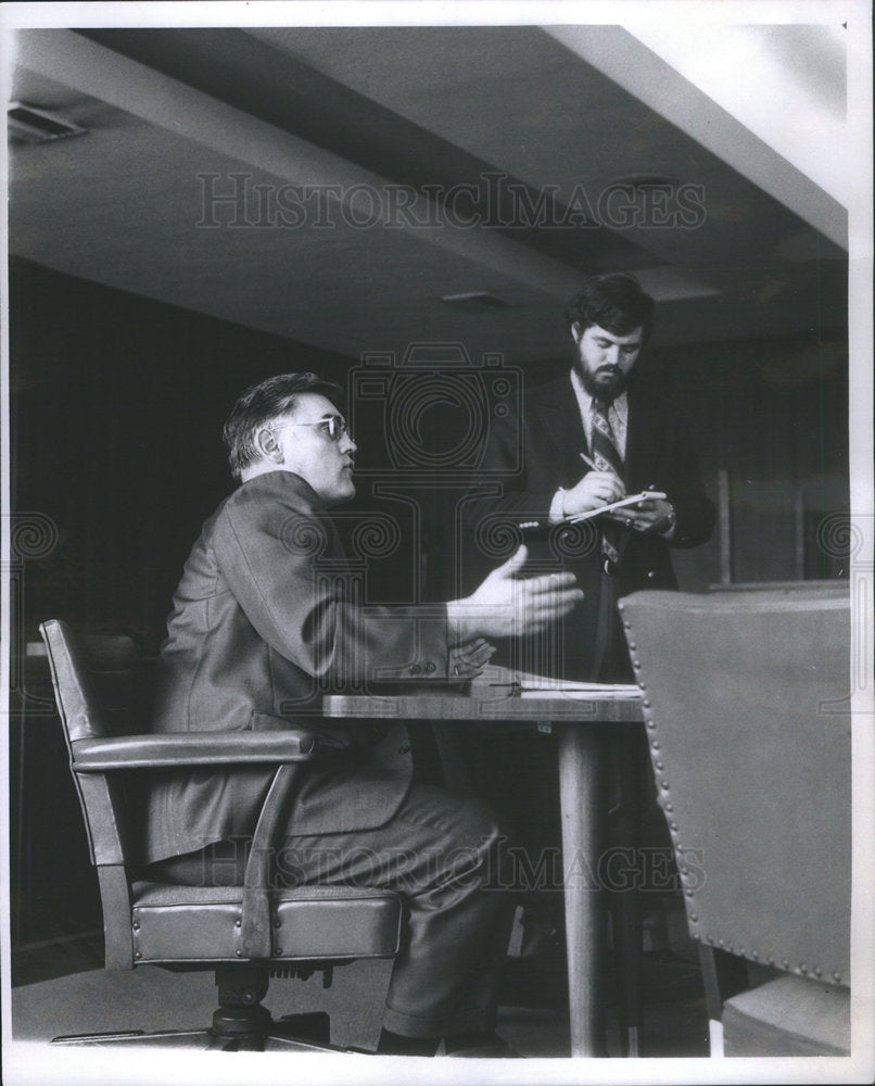 1972 William Hopf, State's Attorney & Tom Dolan, Sun - Historic Images