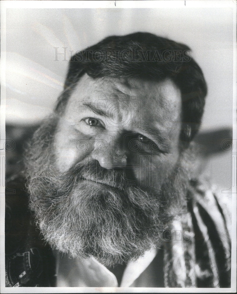 1977 Press Photo Actor Bill Mauck. - Historic Images