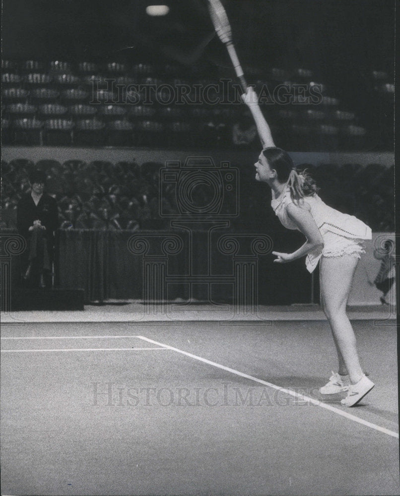 1976 Press Photo Sports Men Kathy May - Historic Images