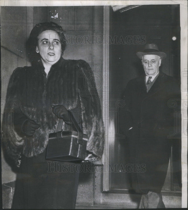 1948 Rep. Andrew J. May Democrat of Kentucky Leaves the U.S.Court ...