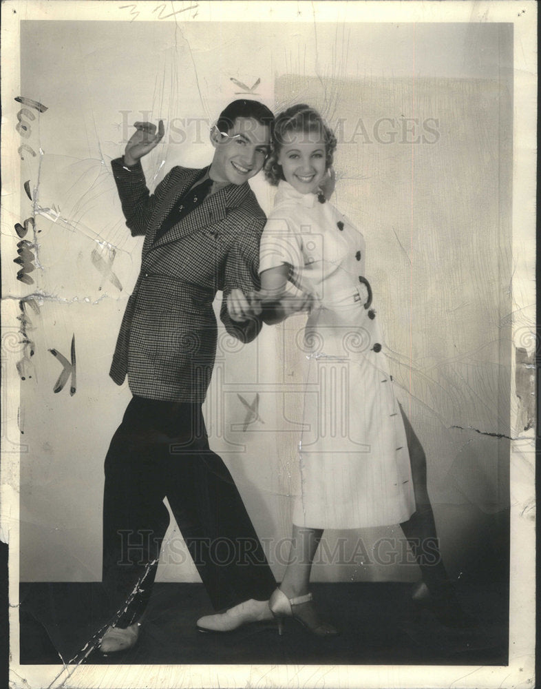 1938 Maxine Clayton Dancers Royale Frolics Easter Revue - Historic Images