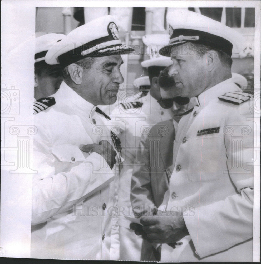1957 Admiral Presnahof, Naval Aide at the Russian Embassy - Historic Images