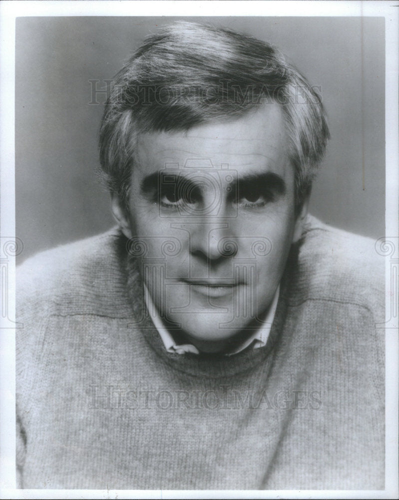 1984 Press Photo JOHN MERROW BROADCAST JOURNALIST - Historic Images