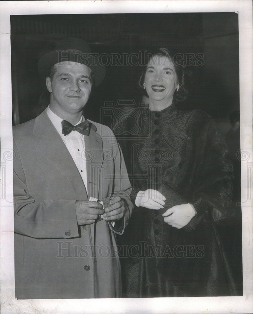 1957 Dr & Mrs Harry Method  - Historic Images