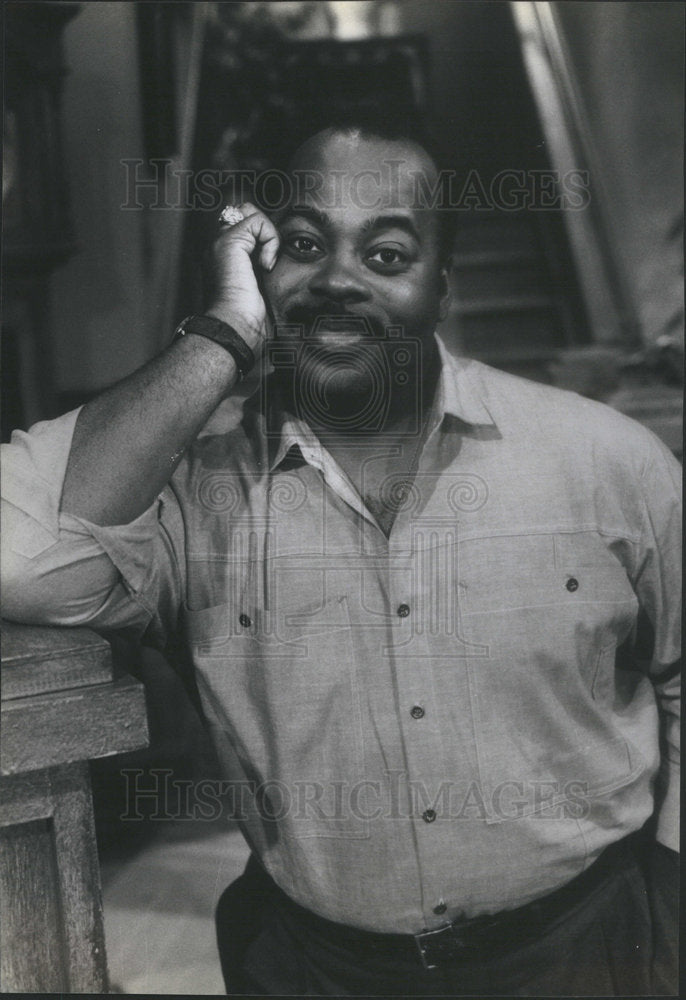 1989 Press Photo Reginald Veljohnson Family Matters - Historic Images