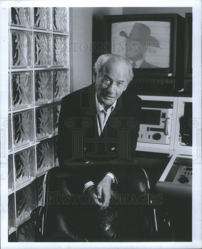 1987 Press Photo Eli Wallach American Film, Television and Stage Actor - Historic Images