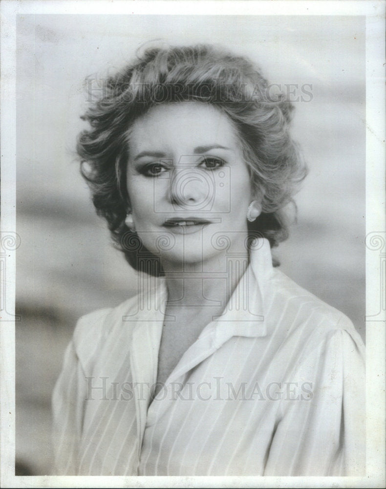 1984 Press Photo Barbara Walters Special Celebrations Interview Host - Historic Images