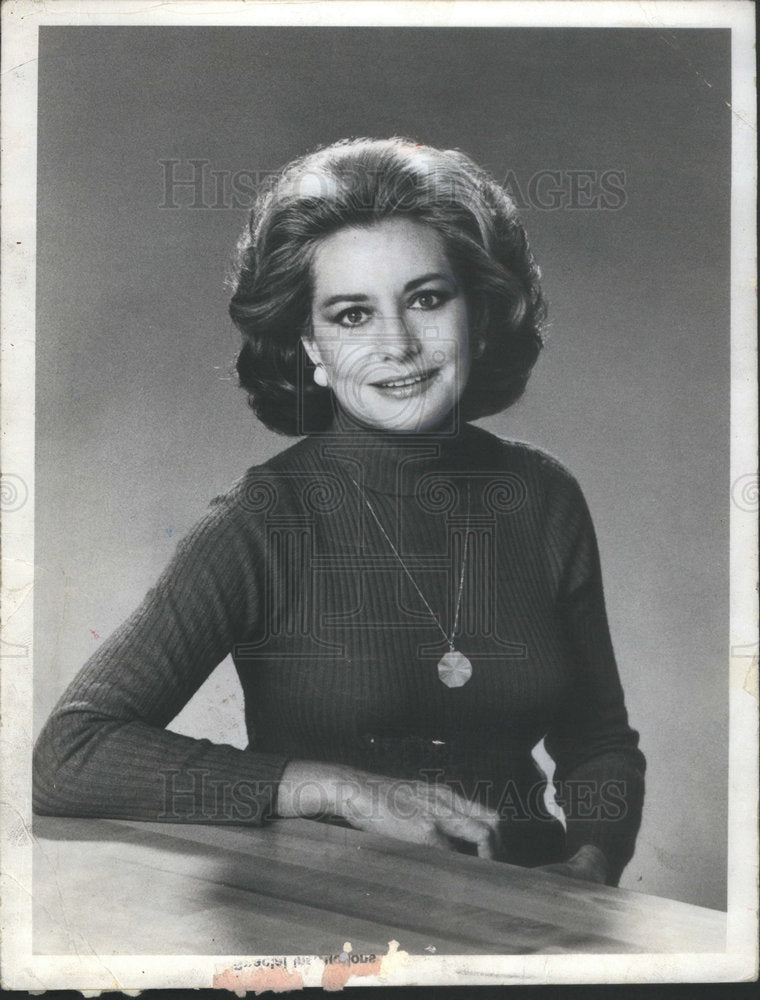 1978 Press Photo Barbara Walters Television Hostess Personality - Historic Images