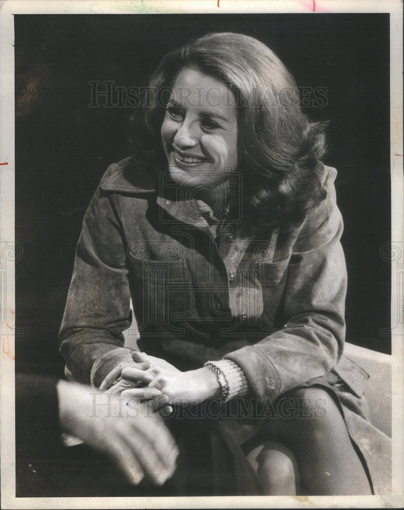 1977 Press Photo Barbara Walters Television Hostess Personality - Historic Images