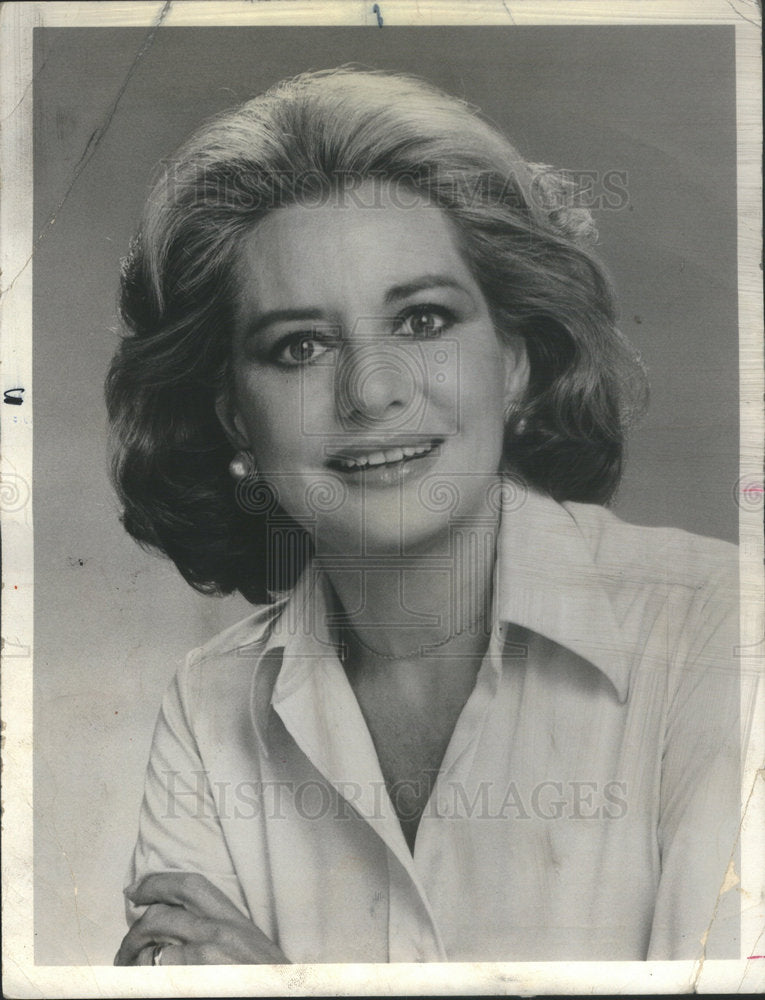 1977 Press Photo Barbara Walters ABC News Television Hostess Personality - Historic Images