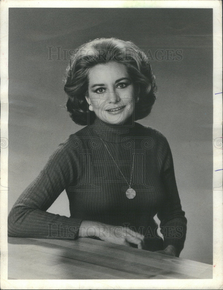 1980 Press Photo Barbara Walters Television Show Host Personality - Historic Images