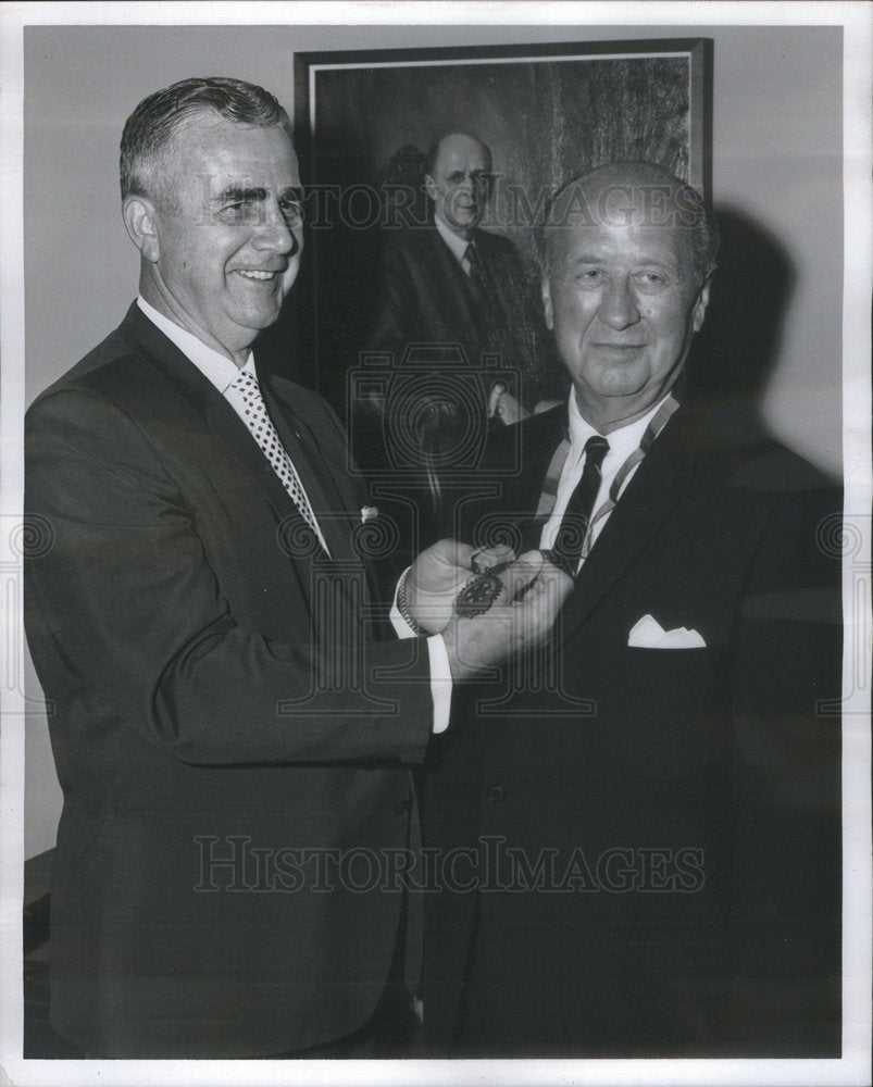 Press Photo Stanley Wenzer Sidney Wenzer Sons Company CEO - Historic Images