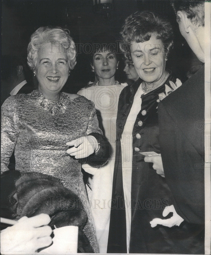 1968 Lyric Opera Season Opening Attendees Wanzer Ingalls - Historic Images