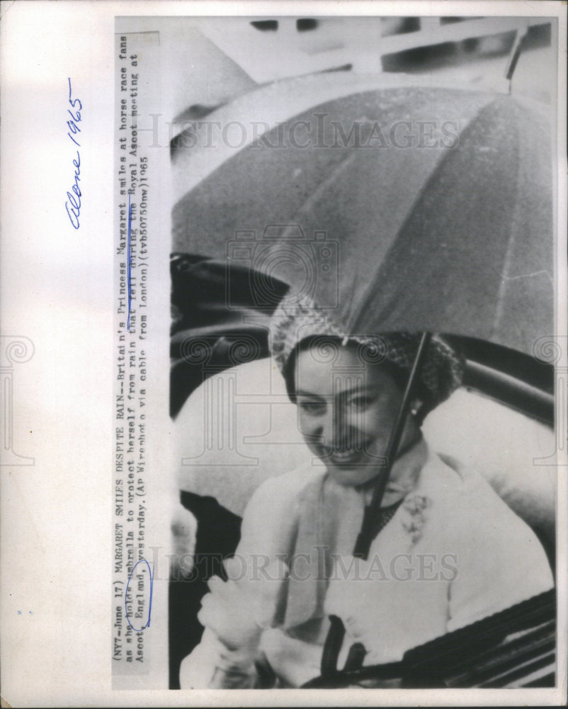 1965 Press Photo younger sister of Queen Elizabeth II - Historic Images