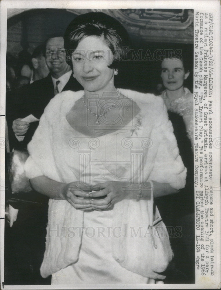 1966 Press Photo Princess Margaret - Historic Images