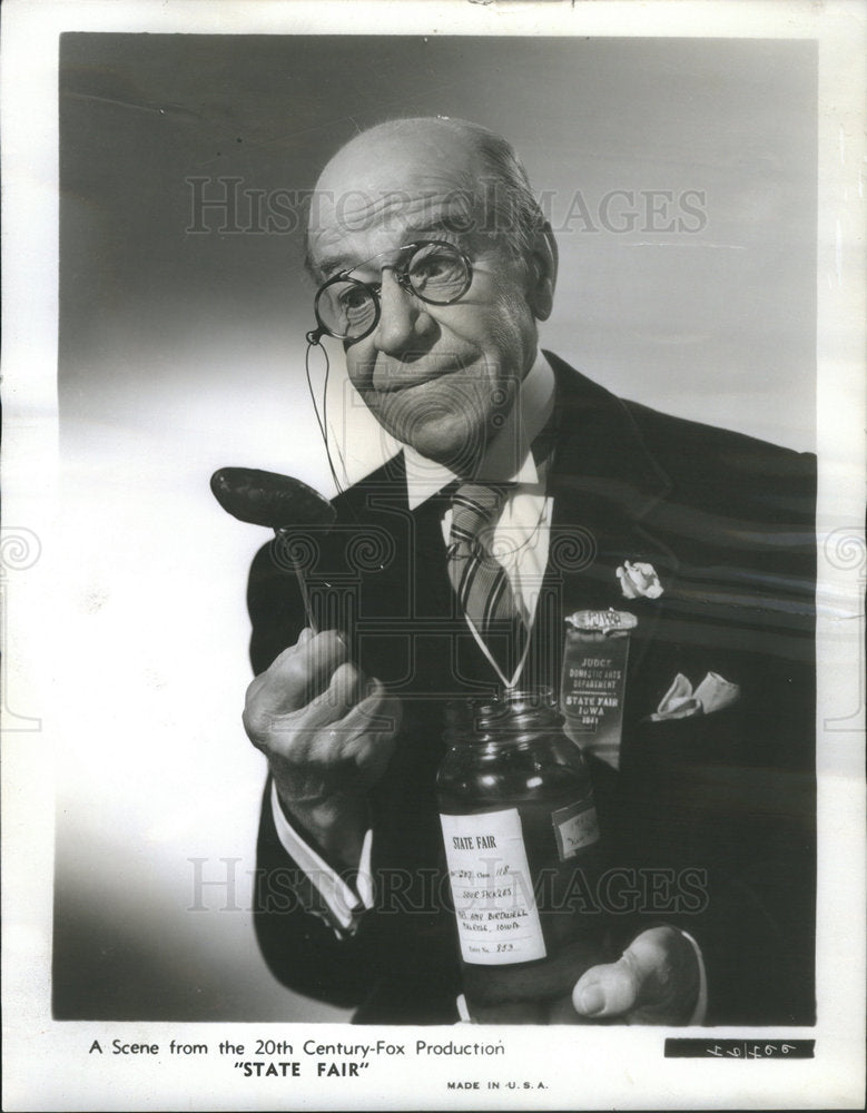 1946 Press Photo Donald Meek State Fair Musical Actor - Historic Images