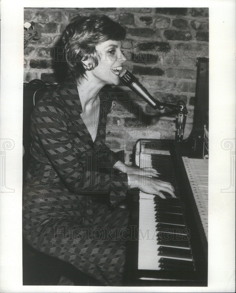 1975 Kim Martell, Chicago Jazz lady. - Historic Images