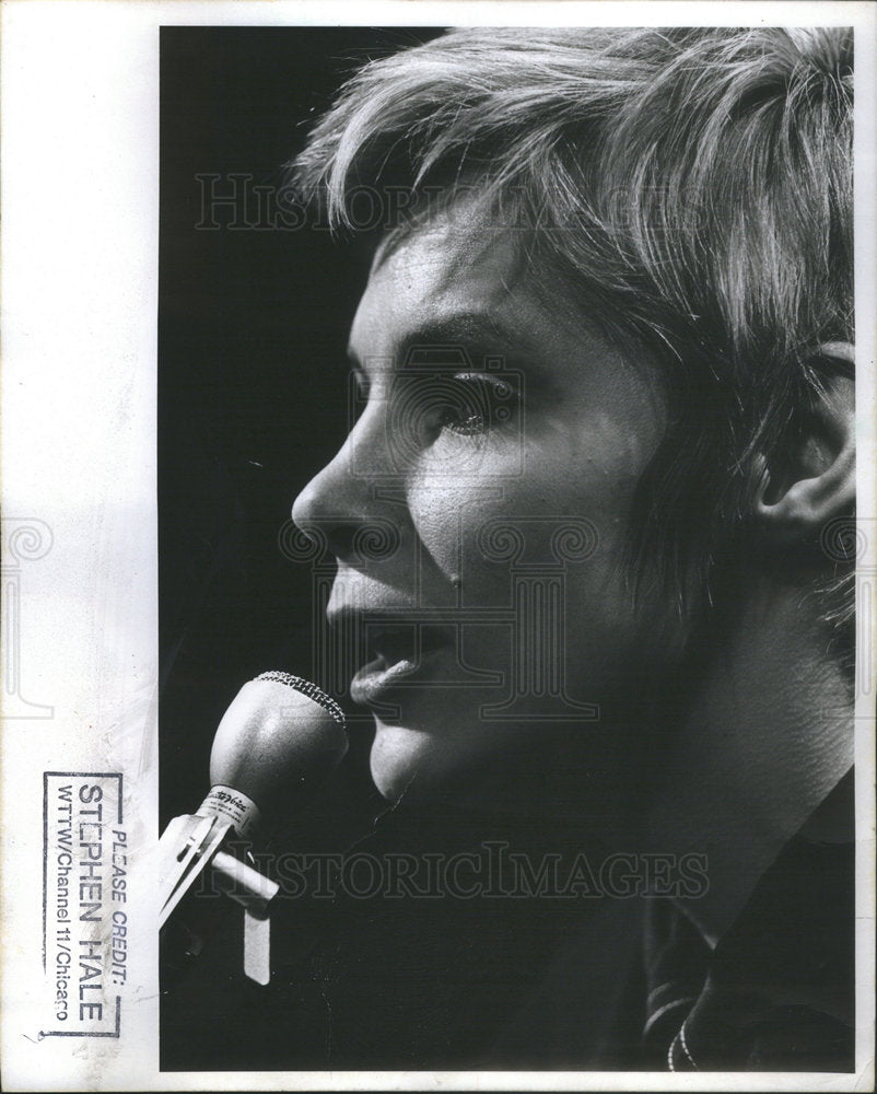 1970 Jazz Singer Martell Performing Chicago Festival Promotion - Historic Images