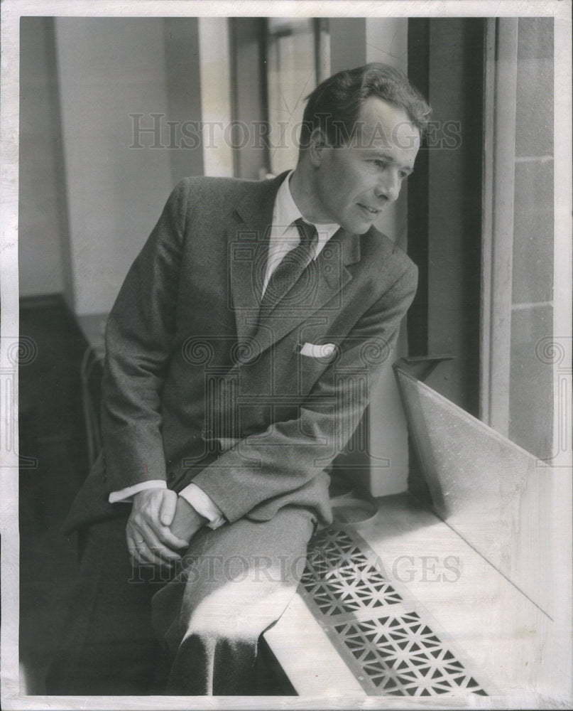 1958 Press Photo Mr Leo Mates, Ambassador of Yugoslavia - Historic Images