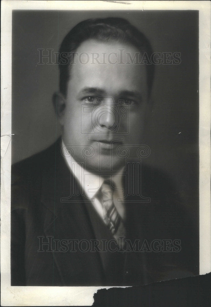 1932 Press Photo George Washington University president Cloyd H. Marvin - Historic Images