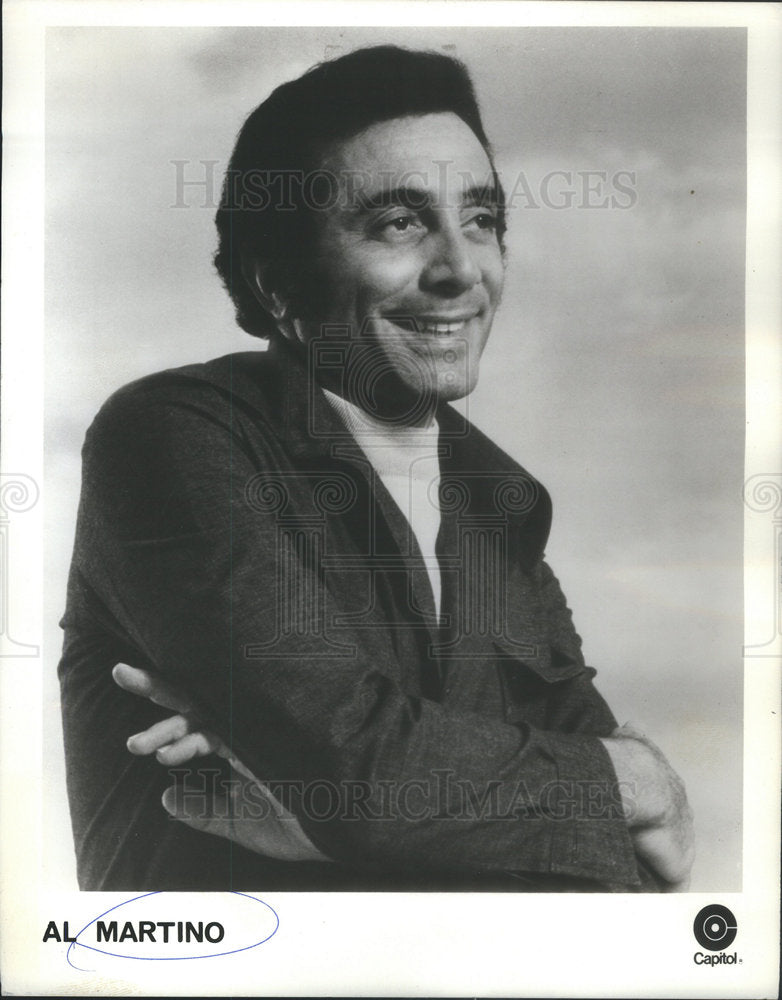 1973 Al Martino, singer &amp; actor - Historic Images