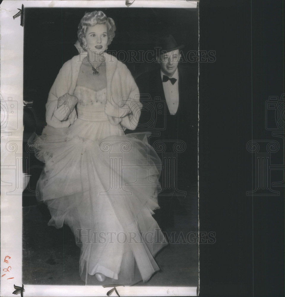 1951 Joyce Mathews Billy Rose Musician Producers - Historic Images