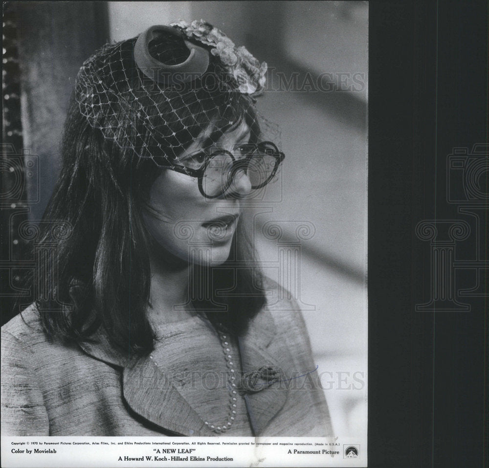 1971 Press Photo of actress Elaine May in &quot;A New Leaf&quot; - Historic Images