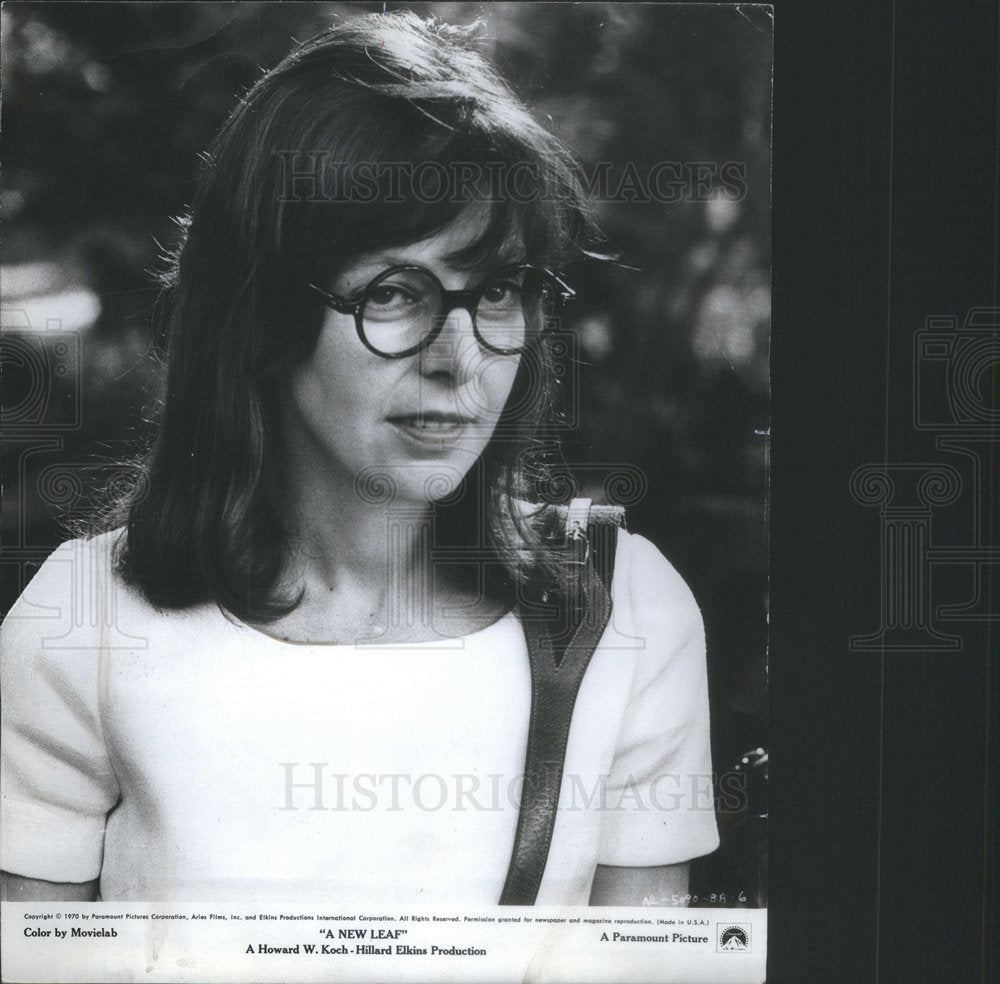 1970 Press Photo Elaine May Stars In A New Leaf - Historic Images