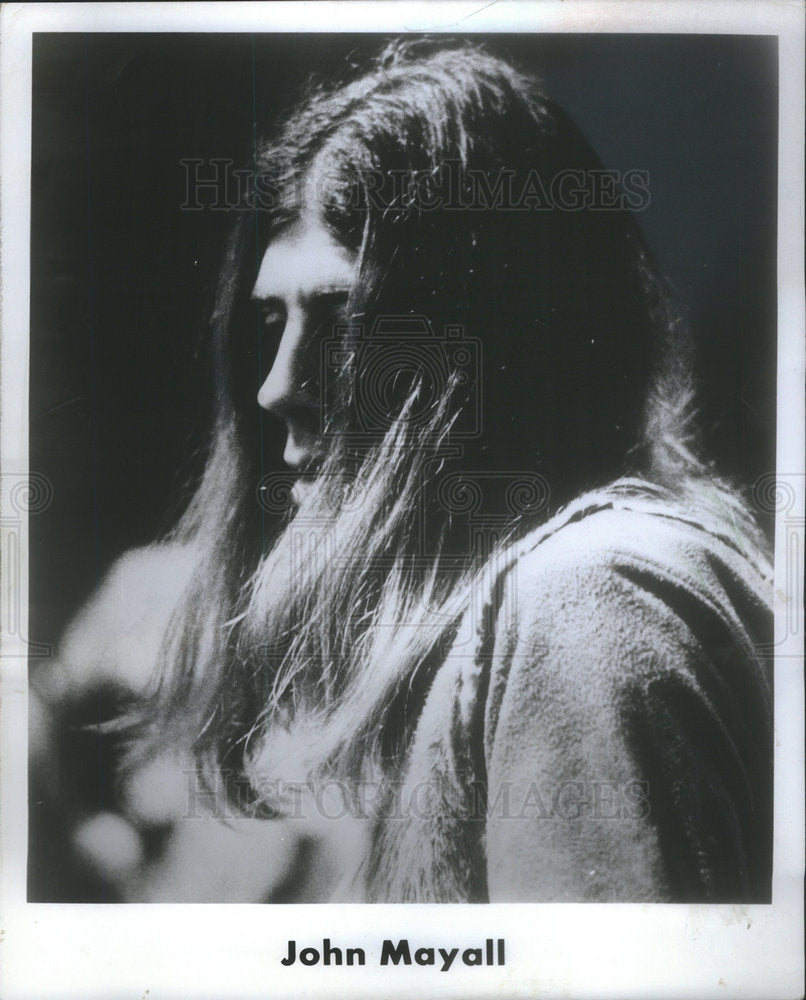 1971 John Mayall Musician Entertainer Singer  - Historic Images