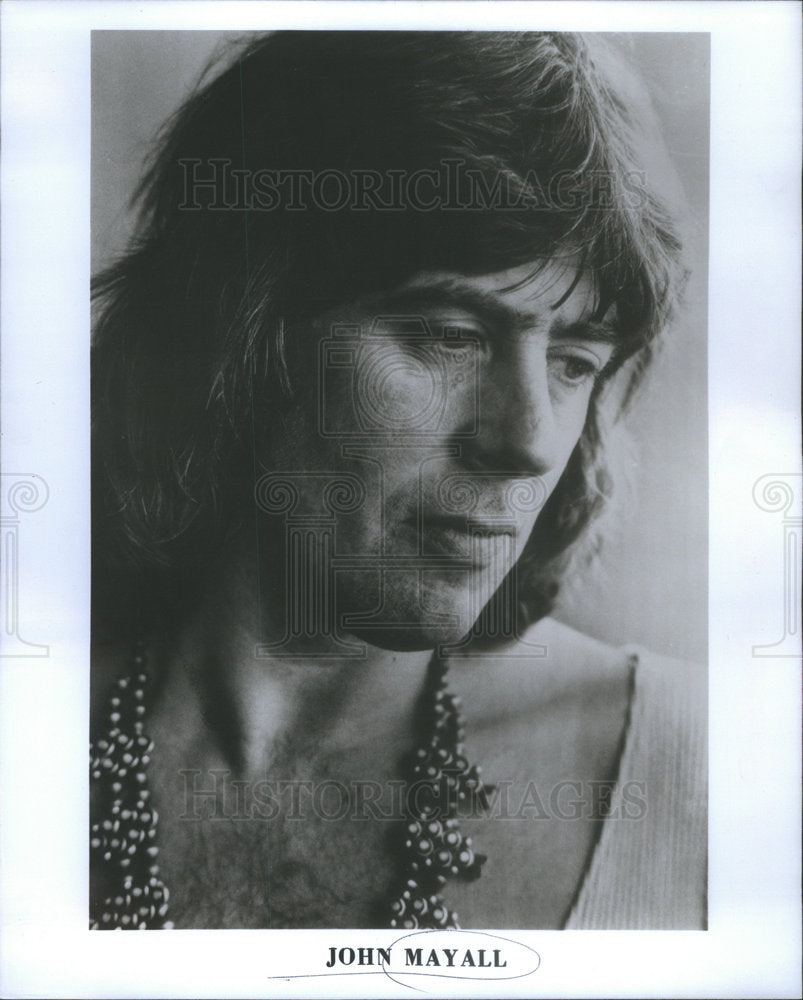 1978 Press Photo John Mayall English English Singer Songwriter - Historic Images