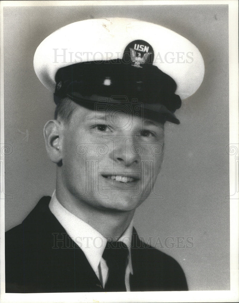 1987 Press Photo William Mayer Military Soldier - Historic Images