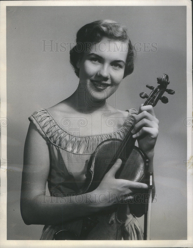 1952 Suzanne Malkiewicz Chicago Symphony - Historic Images